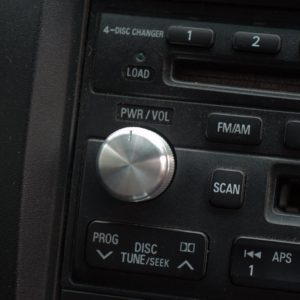 OEM Stereo Replacement Volume Knob - Aluminium